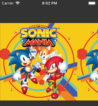 Collection view no inset