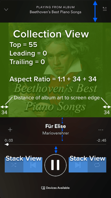 Spotify UI Analyze